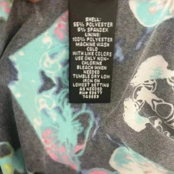 [M]Nicole  by Nicole Miller Black Floral Jumpsuit - Picture 4 of 9